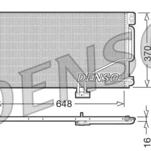Tylko do końca tygodnia Skraplacz, klimatyzacja DENSO DCN17021