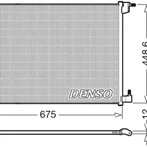 Skraplacz, klimatyzacja DENSO DCN17060 Tani