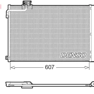 Skraplacz, klimatyzacja DENSO DCN17064 Dostępne od ręki