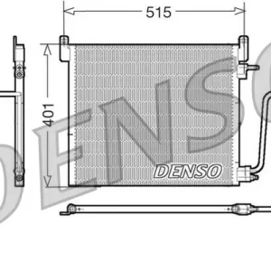 Skraplacz, klimatyzacja DENSO DCN20033 Dostępne od ręki