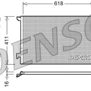 Skraplacz, klimatyzacja DENSO DCN20035 Tylko dziś