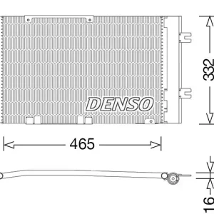 Skraplacz, klimatyzacja DENSO DCN20037 Zamów dziś