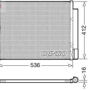 Skraplacz, klimatyzacja DENSO DCN20043 Ostatnie sztuki