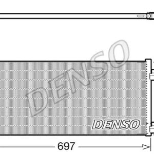 Skraplacz, klimatyzacja DENSO DCN20044 Zamów dziś