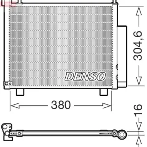 Skraplacz, klimatyzacja DENSO DCN20051 Zamów dziś