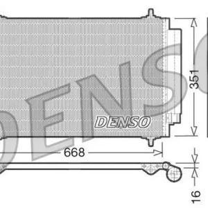 Tani Skraplacz, klimatyzacja DENSO DCN21017