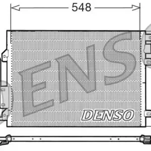 Niska cena Skraplacz, klimatyzacja DENSO DCN23008