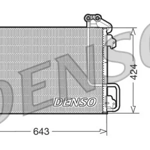 Wybór klientów Skraplacz, klimatyzacja DENSO DCN23013