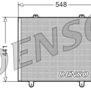 Szybka wysyłka Skraplacz, klimatyzacja DENSO DCN23025