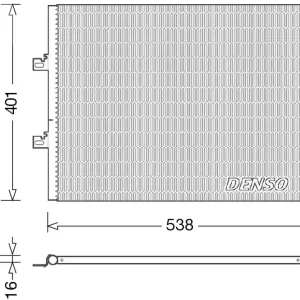 Skraplacz, klimatyzacja DENSO DCN23026 Okazja