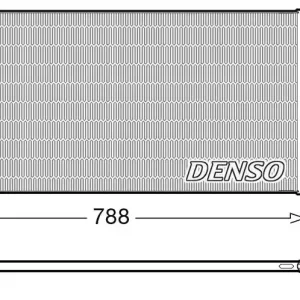 Skraplacz, klimatyzacja DENSO DCN23042 Nowość