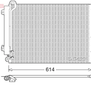 Taniej Skraplacz, klimatyzacja DENSO DCN32008