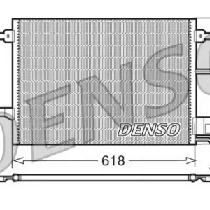 Wybór klientów Skraplacz, klimatyzacja DENSO DCN32018