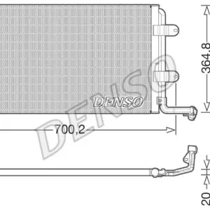 Tani Skraplacz, klimatyzacja DENSO DCN32021