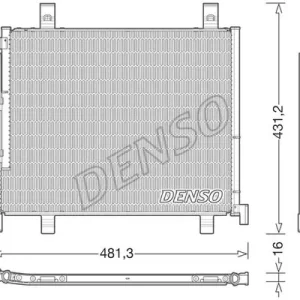 Skraplacz, klimatyzacja DENSO DCN32023 Rabat
