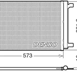 Skraplacz, klimatyzacja DENSO DCN32066 Cena promocyjna