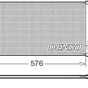 Skraplacz, klimatyzacja DENSO DCN32069 Wysoka jakość