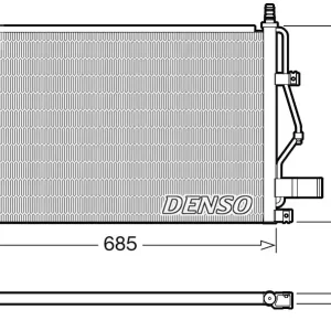 Skraplacz, klimatyzacja DENSO DCN33013 Hit cenowy