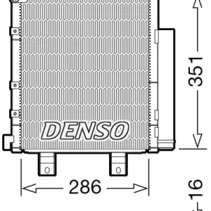 Skraplacz, klimatyzacja DENSO DCN35005 Oferta czasowa