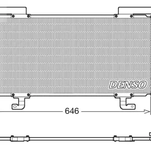 Skraplacz, klimatyzacja DENSO DCN36004 Ograniczona ilość