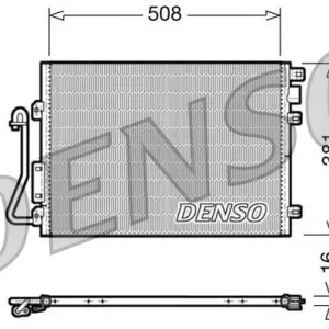 Nie przegap Skraplacz, klimatyzacja DENSO DCN37001