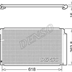 Skraplacz, klimatyzacja DENSO DCN40011 Zamów teraz