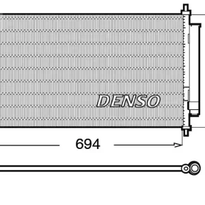 Bestseller Skraplacz, klimatyzacja DENSO DCN40012