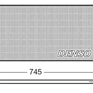 Wybór klientów Skraplacz, klimatyzacja DENSO DCN40026