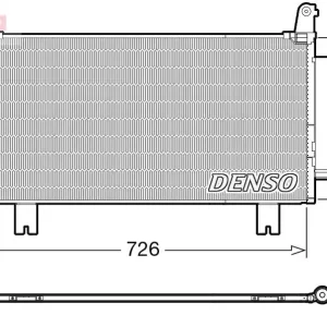 Tylko do końca tygodnia Skraplacz, klimatyzacja DENSO DCN40032