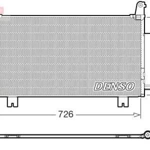 Nie przegap Skraplacz, klimatyzacja DENSO DCN40034