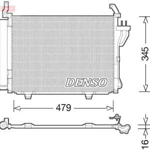 Skraplacz, klimatyzacja DENSO DCN41002 Super okazja