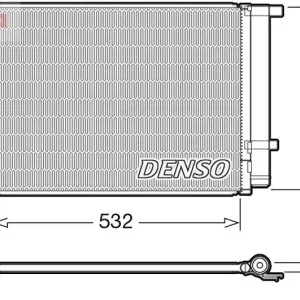Skraplacz, klimatyzacja DENSO DCN41005 Rabat