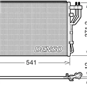 Skraplacz, klimatyzacja DENSO DCN43010 Kup teraz