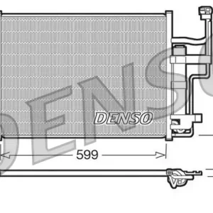 Skraplacz, klimatyzacja DENSO DCN44003 Do wyczerpania zapasów
