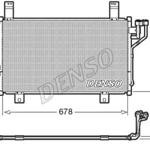Skraplacz, klimatyzacja DENSO DCN44009 Nowy