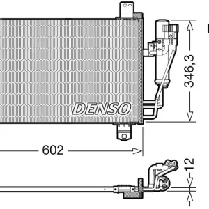 Skraplacz, klimatyzacja DENSO DCN44017 Sprawdź teraz