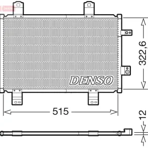 Sprawdź teraz Skraplacz, klimatyzacja DENSO DCN44018