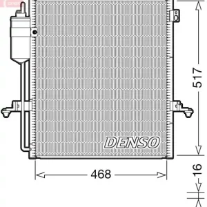 Skraplacz, klimatyzacja DENSO DCN45004 Dostępne od ręki