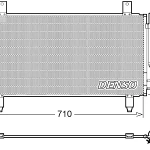Nowość Skraplacz, klimatyzacja DENSO DCN45006