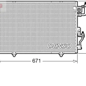 Skraplacz, klimatyzacja DENSO DCN45008 Nie przegap