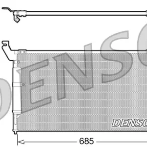 Skraplacz, klimatyzacja DENSO DCN46013 Darmowy zwrot