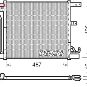 Skraplacz, klimatyzacja DENSO DCN46018 Darmowa dostawa
