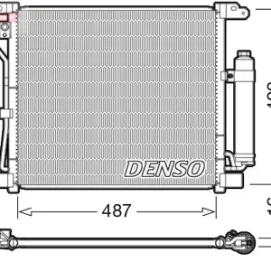 Skraplacz, klimatyzacja DENSO DCN46019 Hit cenowy