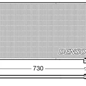 Skraplacz, klimatyzacja DENSO DCN46033 Darmowy zwrot