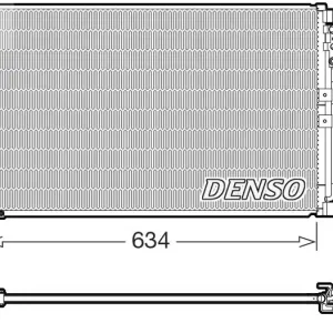 Hit cenowy Skraplacz, klimatyzacja DENSO DCN46038