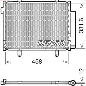 Wysoka jakość Skraplacz, klimatyzacja DENSO DCN47011