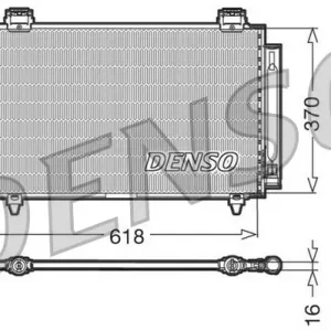 Cena promocyjna Skraplacz, klimatyzacja DENSO DCN50009