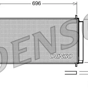 Skraplacz, klimatyzacja DENSO DCN50022 Bestseller