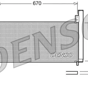 Skraplacz, klimatyzacja DENSO DCN50037 Cena promocyjna