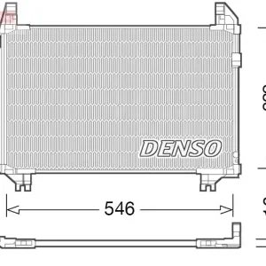 Skraplacz, klimatyzacja DENSO DCN50039 Darmowy zwrot